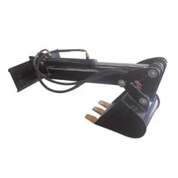 AGT 12" Digger Bucket Single Arm DiggerAttachment for Mini Skid Steer|M-DRG