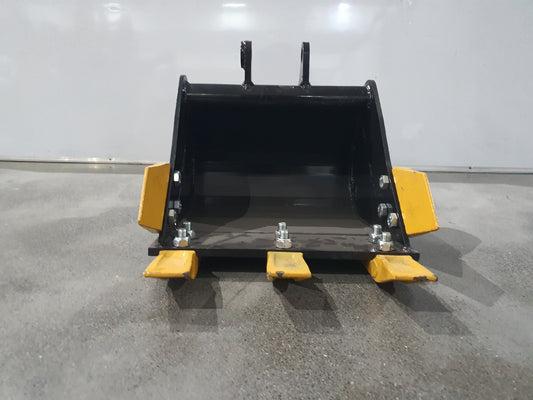 24" Bucket With Teeth For 1 Ton 2 Ton MiniExcavator AGT-12EX-WD24