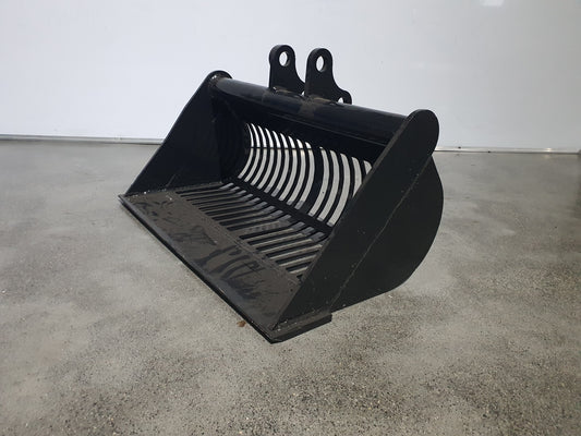 24" Riddle Bucket Skeleton Bucket For 1-2 TonMini Excavators |AGT-12EX-LD24B