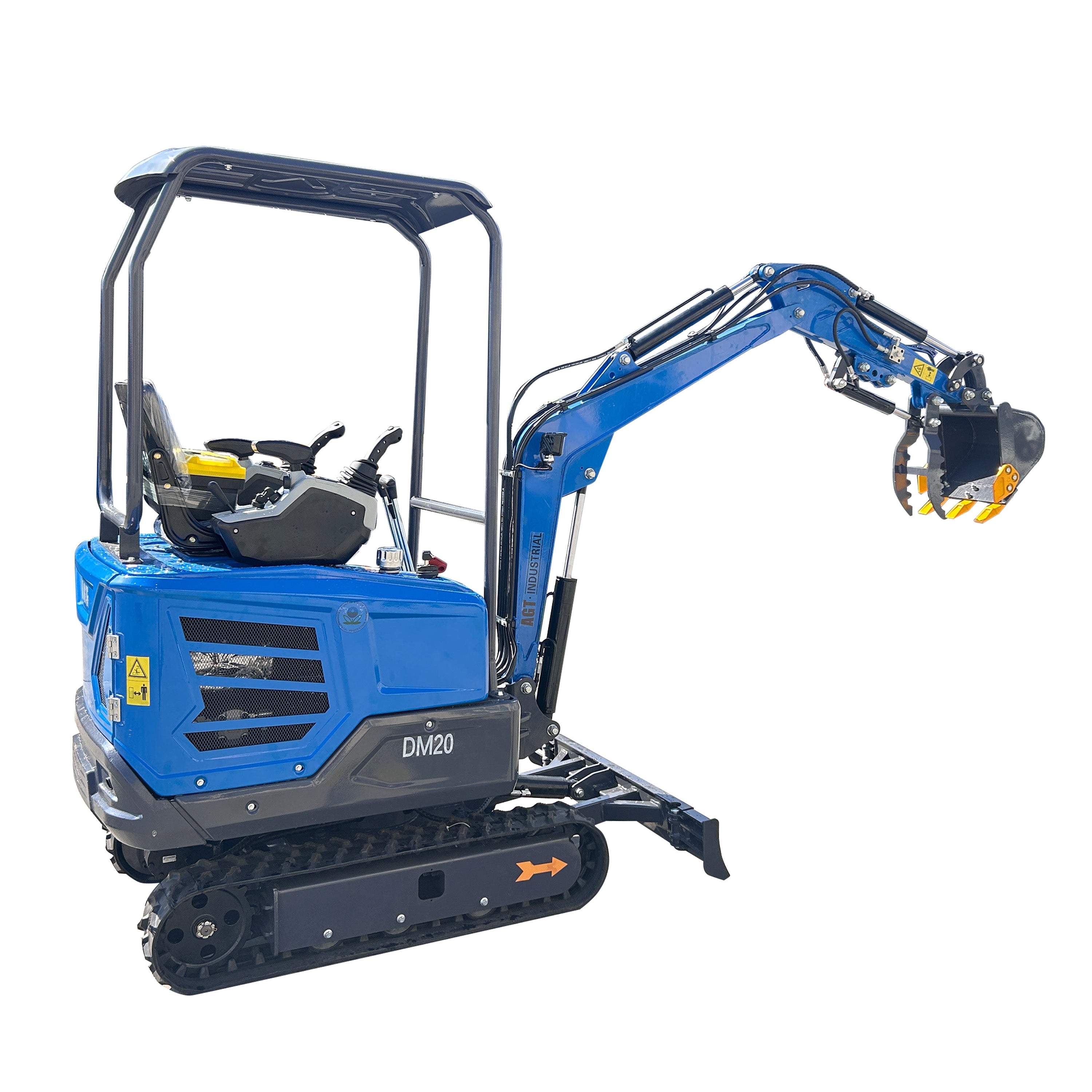 1.3 Ton 13.7HP Mini Excavator Digger Diesel Kubota EPA Engine Crawler ...