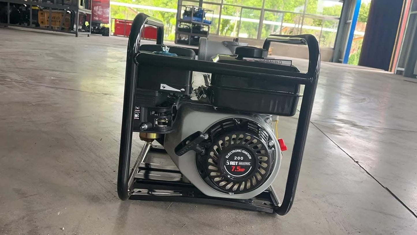 8HP Gas Water Transfer Pump, 2-Inch Commercial Grade High Flow | AGT-WP30