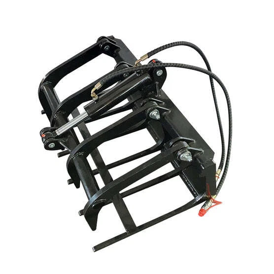 39" Hydrualic Grapple Mini Skid Steer Wood Grabber | AGT-M-HGB