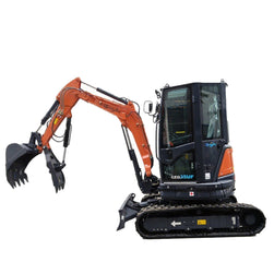 3.5 TON KUBOTA DIESEL ENGINE MINI EXCAVATOR W/ HYDRAULIC THUMB CFG35UF