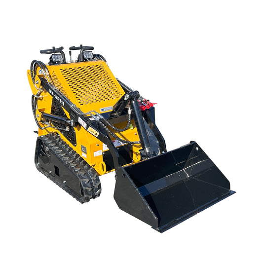 1Ton, 13.5HP Mini Skid steer Loaders Crawler Track Rato Engine | MX-MRT14