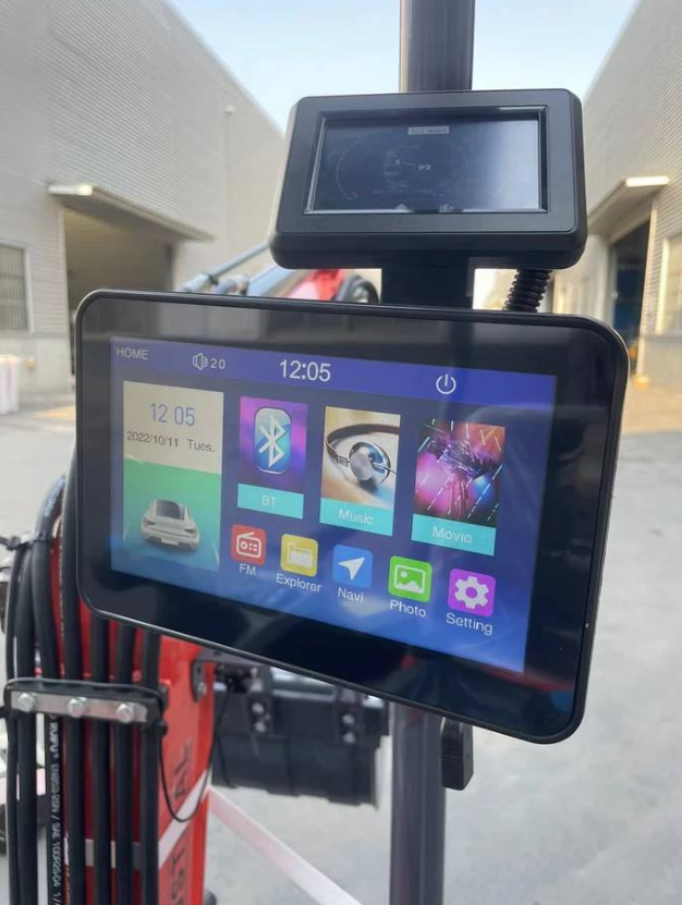 1 Ton, Upgraded Mini Excavator W/Pilot control & Swing Boom & Hydraulic Thumb | AGT-DM12X-PLUS