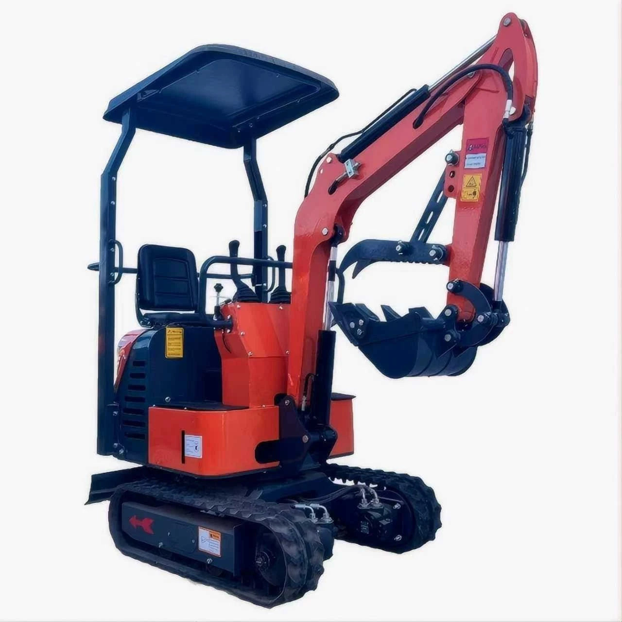 1 Ton 13.5HP Mini Excavator B&S ENGINE Digger Tracked Crawler B&S Gas Engine | AGT-L12