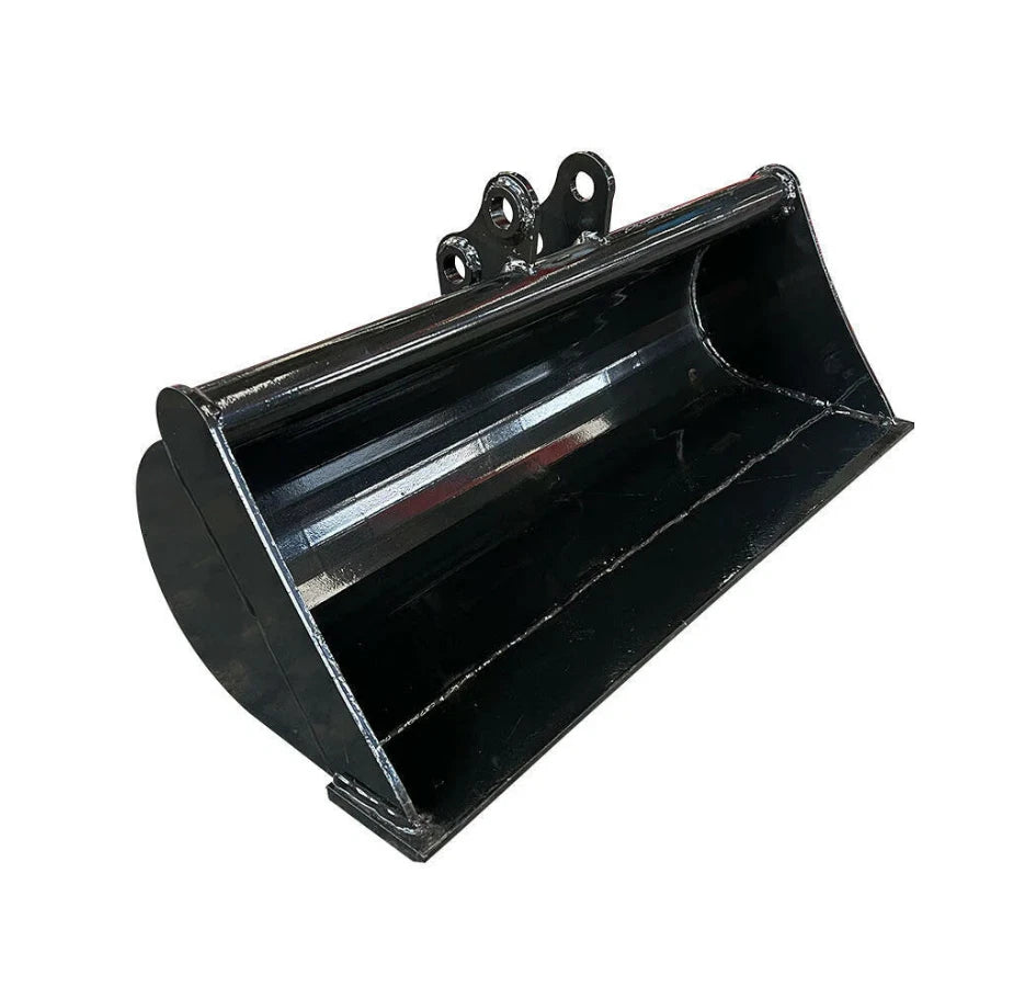 AGT 32" Toothless Bucket For 1-2ton Mini Excavators |12EX-WD32B