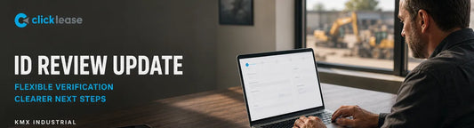 Clicklease: What the New ID Review Update Means for Equipment Buyers