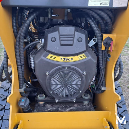 1 Ton Mini Crawler Skid Steer Compact Track Loader 23hp Gas RATO EPA Engine| CRT23