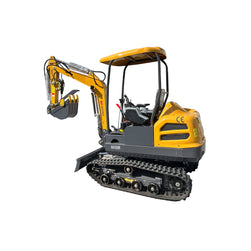 2 Ton Hydraulic Excavator Cab Crawler Type Engine-Powered Digger Gasoline Engine Bucket-equipped Excavator MX50R
