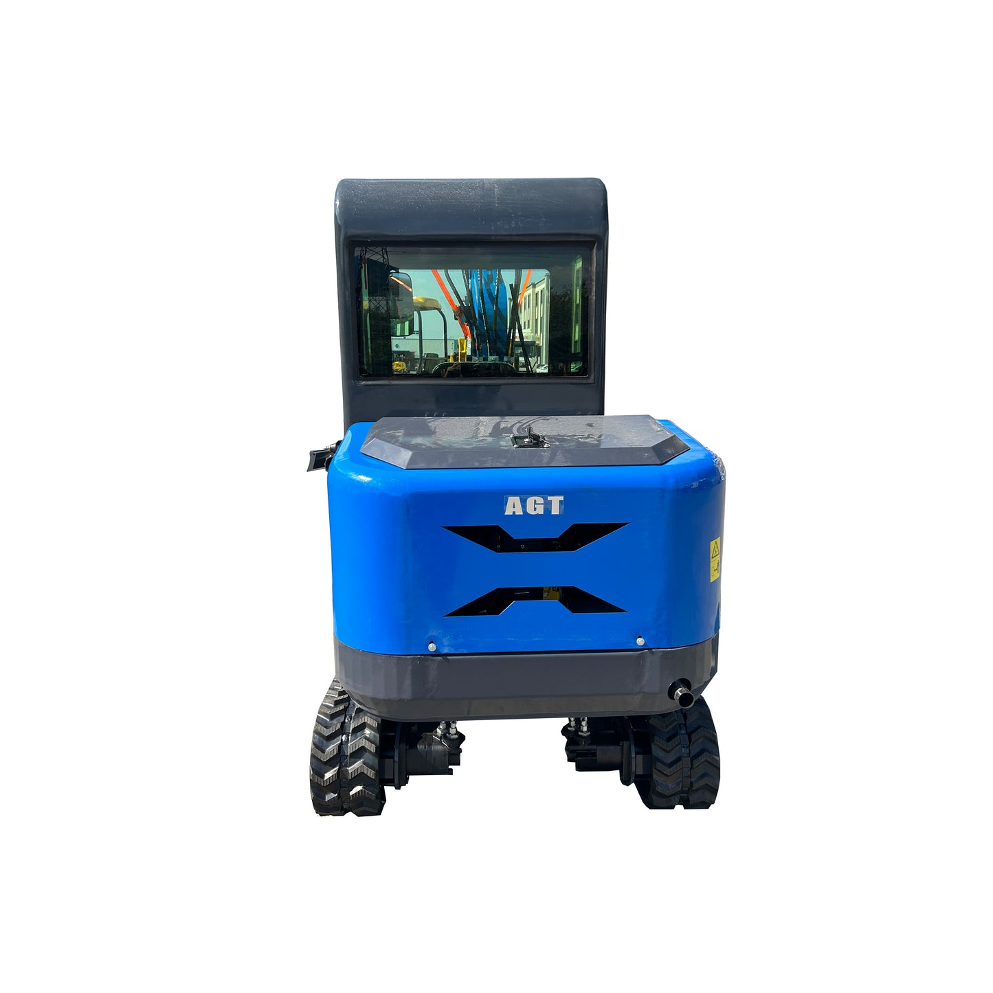 2 Ton Hydraulic Excavator Crawler Digger Gasoline Engine Excavator With Cab MY50R