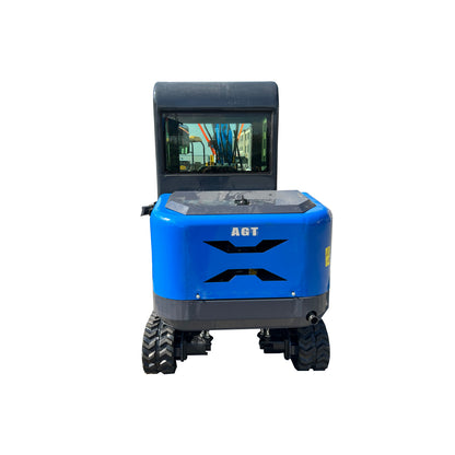 2 Ton Hydraulic Excavator Crawler Digger Gasoline Engine Excavator With Cab MY50R