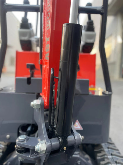 1 Ton, Upgraded Mini Excavator W/Pilot control & Swing Boom & Hydraulic Thumb  | AGT-DM12X-PLUS