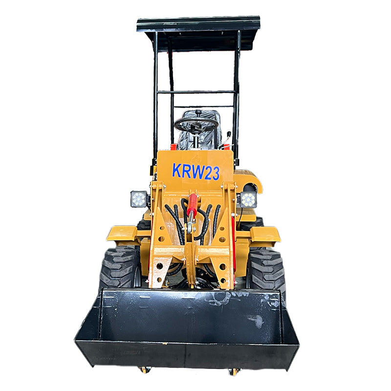 24HP RATO Gasoline Engine Mini Skid Compact Track Loader Wheeled KRW23