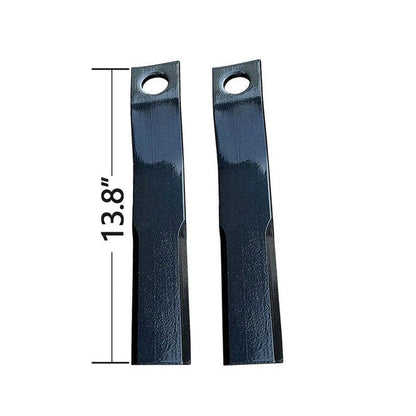 2pcs Skid Steer Brush Cutter Cutting Blades For Use With AGT-RC72 |AGT-EXRC54 | AGT-RCBLD