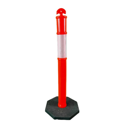 50Pcs 42in Linear Safety Cone Traffic Cones w/Base For Roads Warning Accessories | AGT-TBB