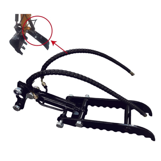 AGT Brand New Hydraulic Backhoe Thumb For 1-2 Ton Mini Excavator | 12EX-HYMZJII