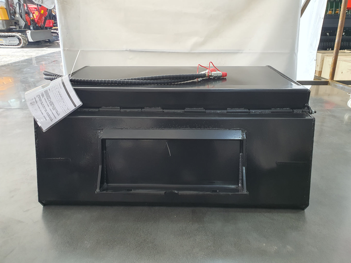 Broom Sweeper Attachment for Mini Skid Steers M-BM