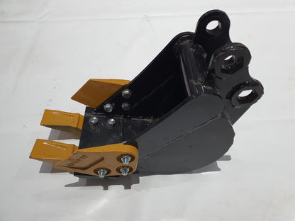 10" Bucket with teeth Digger Attachmentfor Excavators  |AGT-12EX-WD10