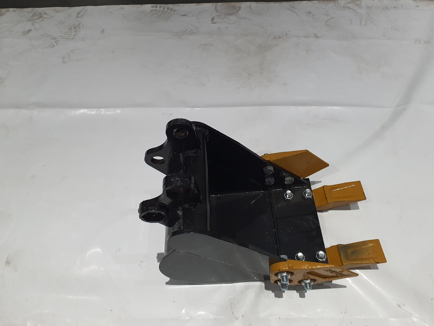 12in Tooth Bucket with Teeth For H12/QH12 Mini Excavator Digger Attachment| AGT-12EX-WD12