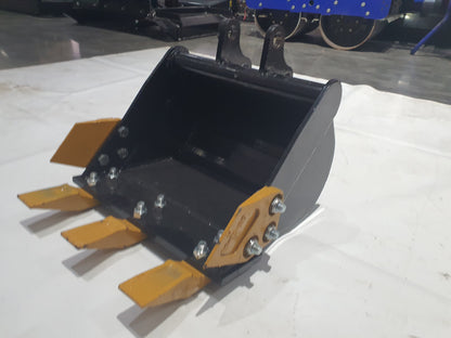 16" Bucket With Teeth For AGT Mini Excavators AGT-12EX-WD16