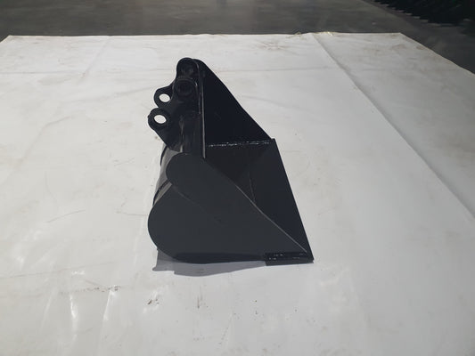 AGT 40in Toothless Bucket Attachment without Tooth For 1 ton 2ton Mini Excavator| 12EX-WD40B