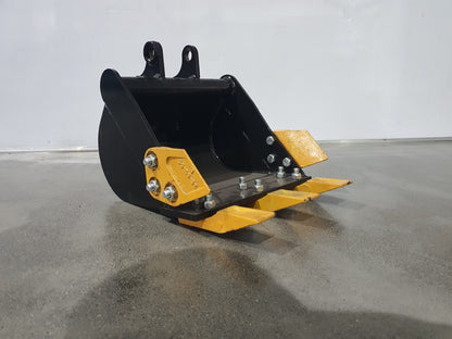 24" Bucket With Teeth For 1 Ton 2 Ton MiniExcavator AGT-12EX-WD24