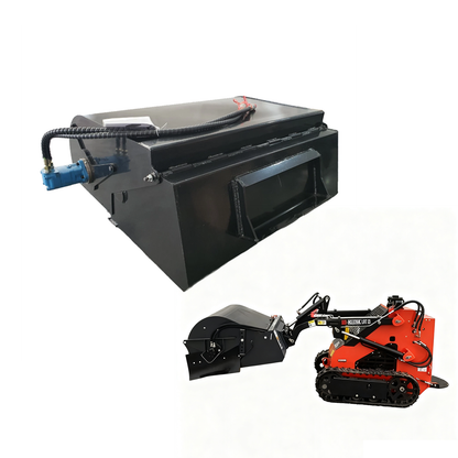 Broom Sweeper Attachment for Mini Skid Steers M-BM