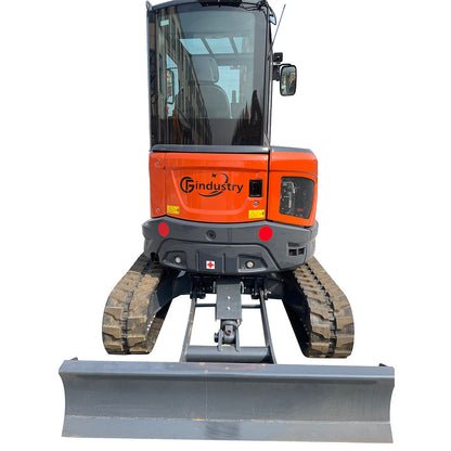 4-Ton Mini Excavator with Kubota Engine With Hydraulic Thumb  | CFG-40UF
