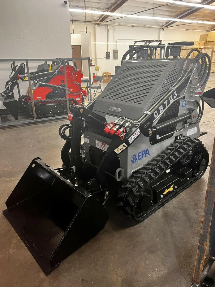 23HP Mini Skid Steer Ride on Compact Tracked Loader B&S Engine  | CBT23