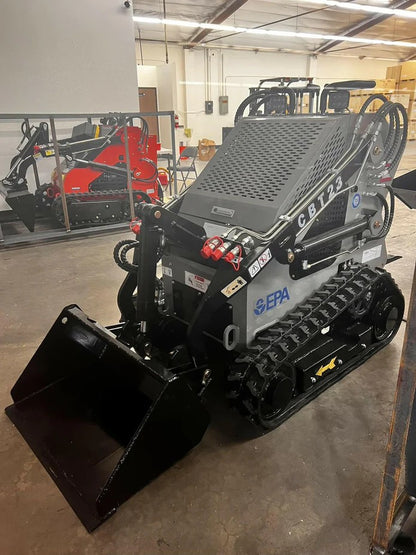 23HP Mini Skid Steer Ride on Compact Tracked Loader B&S Engine  | CBT23