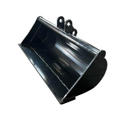 AGT 32" Toothless Bucket For 1-2ton Mini Excavators |12EX-WD32B