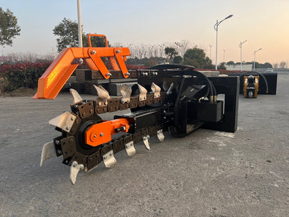 48" Skid Steer Trencher Attachment AGT-ECSSCT72