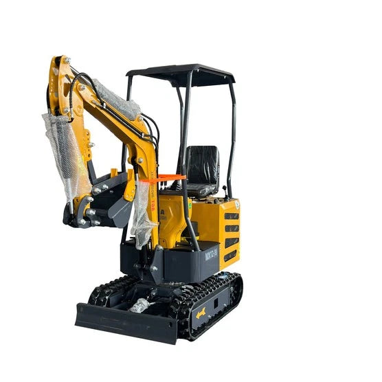 1 Ton, B&S Engine Mini  Excavator  W/Pilot Control & Led  Light  | MX12-B