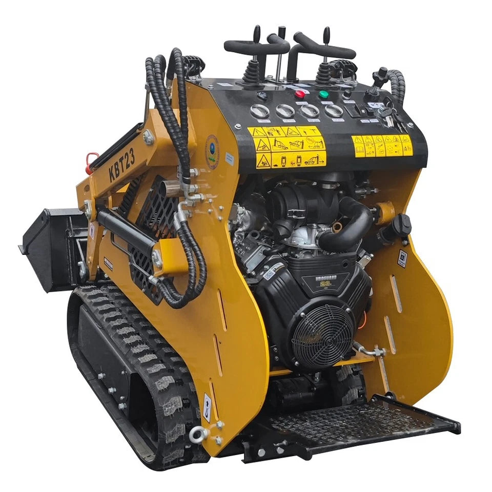 1 Ton  Mini Skid Steer Track Loader B&S Gas Engine KBT23