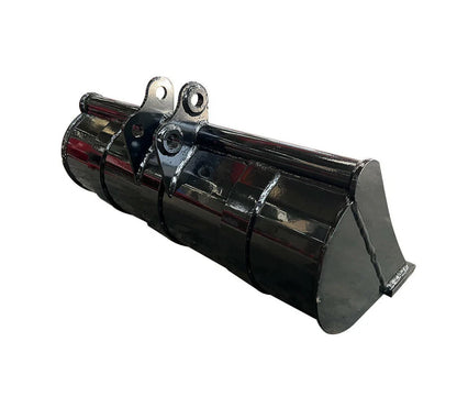 AGT 32" Toothless Bucket For 1-2ton Mini Excavators |12EX-WD32B