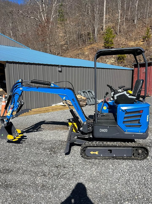 1.3Ton 13.7HP Mini Excavator Digger Diesel Kubota EPA Engine Crawler DM20