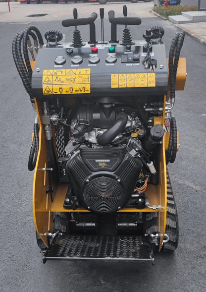 1 Ton  Mini Skid Steer Track Loader B&S Gas Engine KBT23