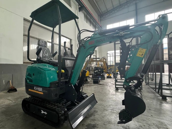 1 Ton Mini Excavator with Hydraulic Thumb Gasoline RATO Engine KH16R