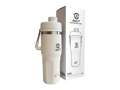 AGT Industrial Heavy Duty Stainless Steel Vacuum Insulated Tumbler Travel Mug | BWB-GL-322L