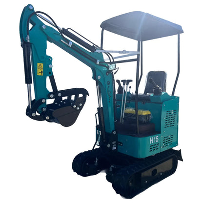 CFG 1 Ton Mini Excavator 13.5HP RATO Engine w/ Pilot Control | AGT-H15R