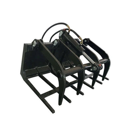 39" Hydrualic Grapple Mini Skid Steer Wood Grabber | AGT-M-HGB