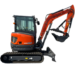 4-Ton Mini Excavator with Kubota Engine With Hydraulic Thumb  | CFG-40UF