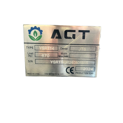 0.75 Ton Stand-On Skid Steer Track Loader Crawler AGT-YSRT14