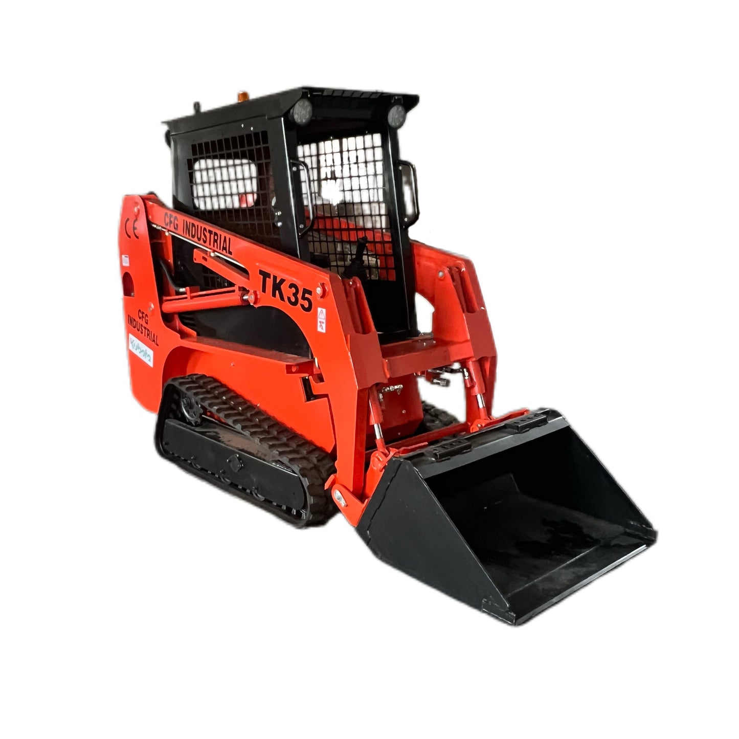 1.4 Ton Mini Skid Steer Loader w/ Kubota D1105 Engine Open Cab  | TK35