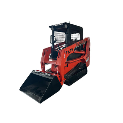 1.4 Ton Mini Skid Steer Loader w/ Kubota D1105 Engine Open Cab  | TK35