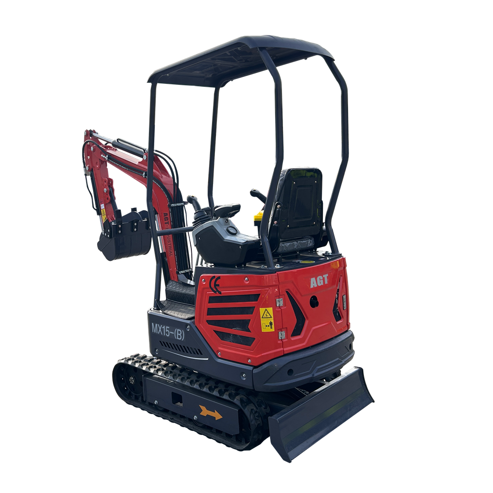 1 Ton 13.5HP B&S Engine Mini Excavator W/Pilot Control MX15-B
