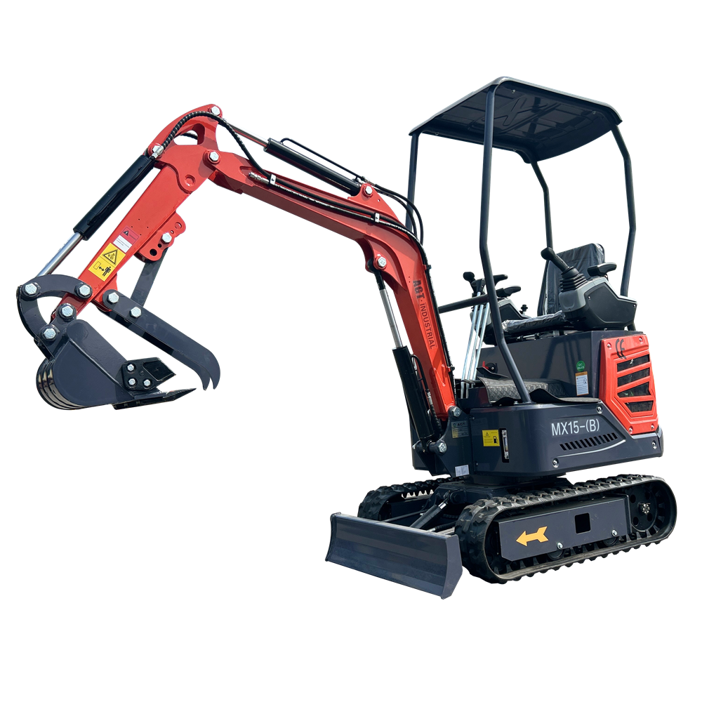 1 Ton 13.5HP B&S Engine Mini Excavator W/Pilot Control MX15-B