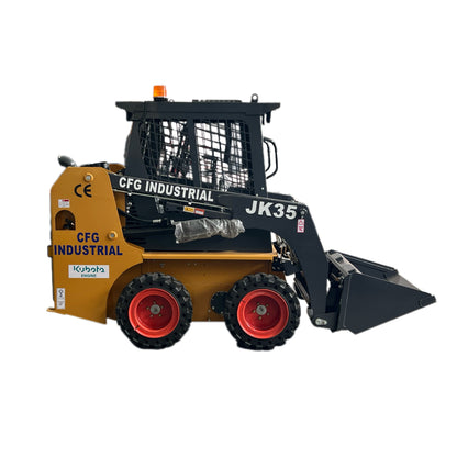 1.4 Ton Open Operator Wheel Skid Steer Loader CFG-JK35