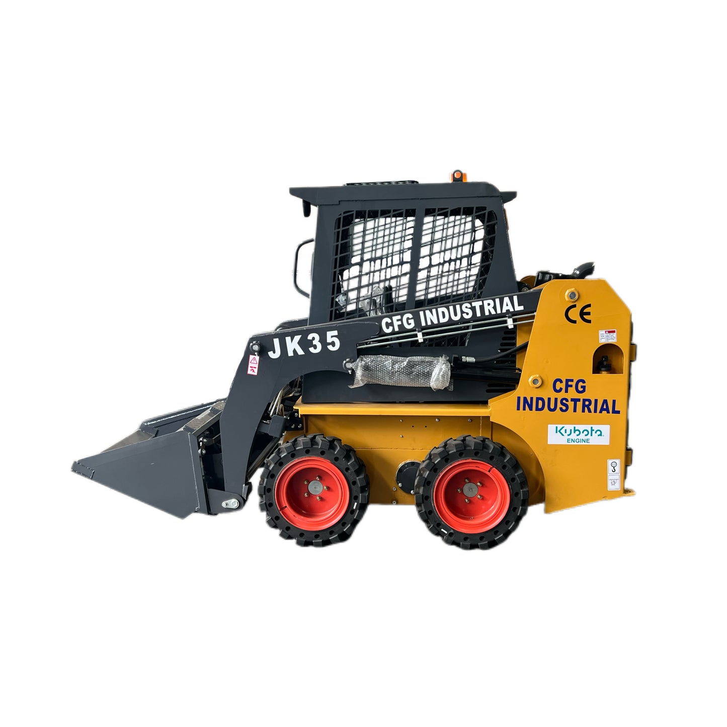 1.4 Ton Open Operator Wheel Skid Steer Loader CFG-JK35